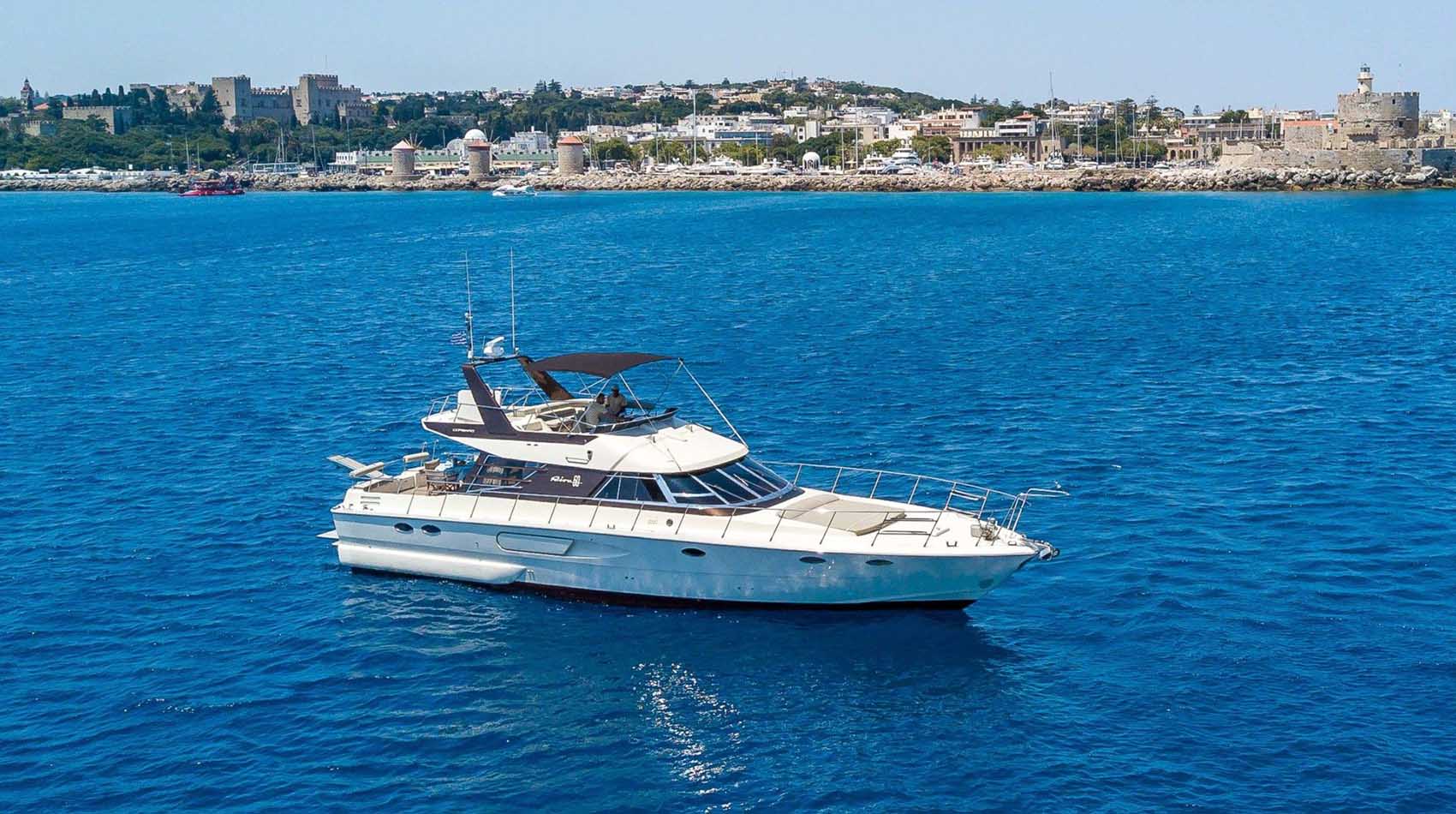 rhodes private yacht